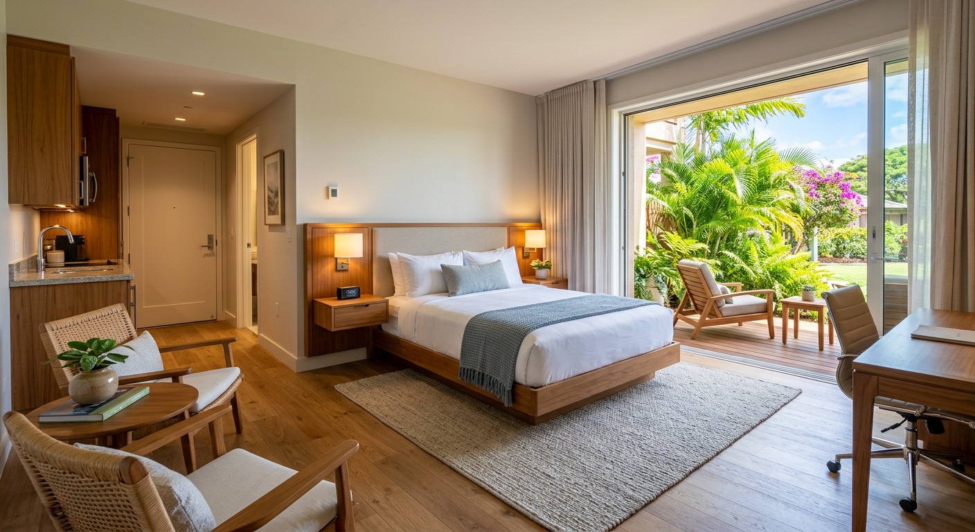 Deluxe Garden View Senior Suite at Serena Living Jakarta